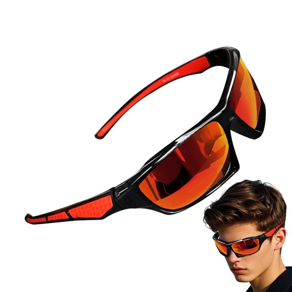 Polarized Sunglasses for Men Lightweight Sport Driving and Fishing Glasses