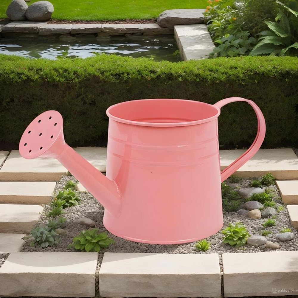 Modern Indoor Plant Watering Can With Long Spout Metal Design 3
