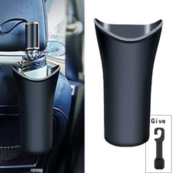 universal car umbrella holder and trash can storage bucket