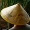 Handmade Bamboo Cone Hat Woven Sunshade Straw Fisherman Hat 2