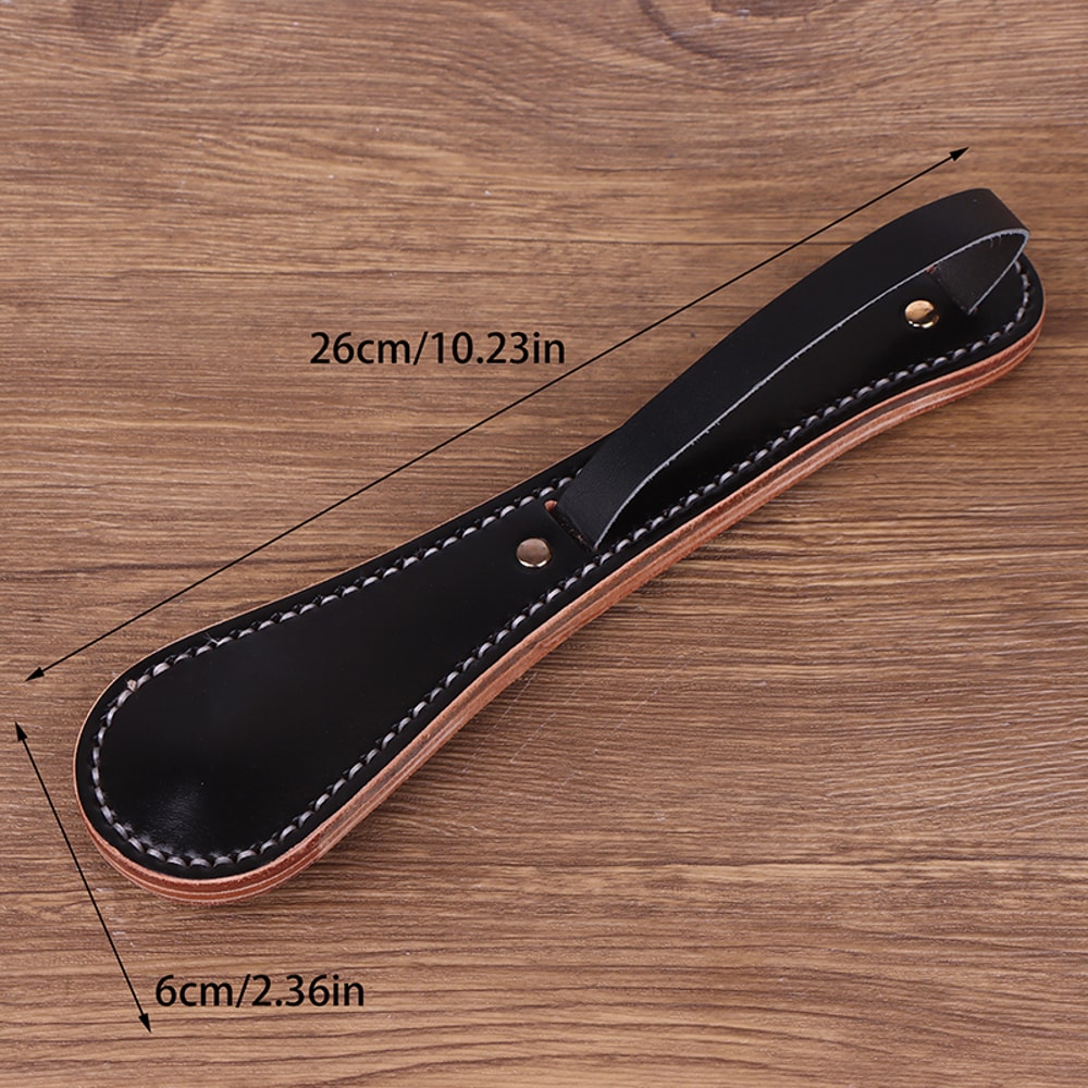 Self Defense Cowhide Leather Sap with Lead Block Heavy Duty Tactical Tool