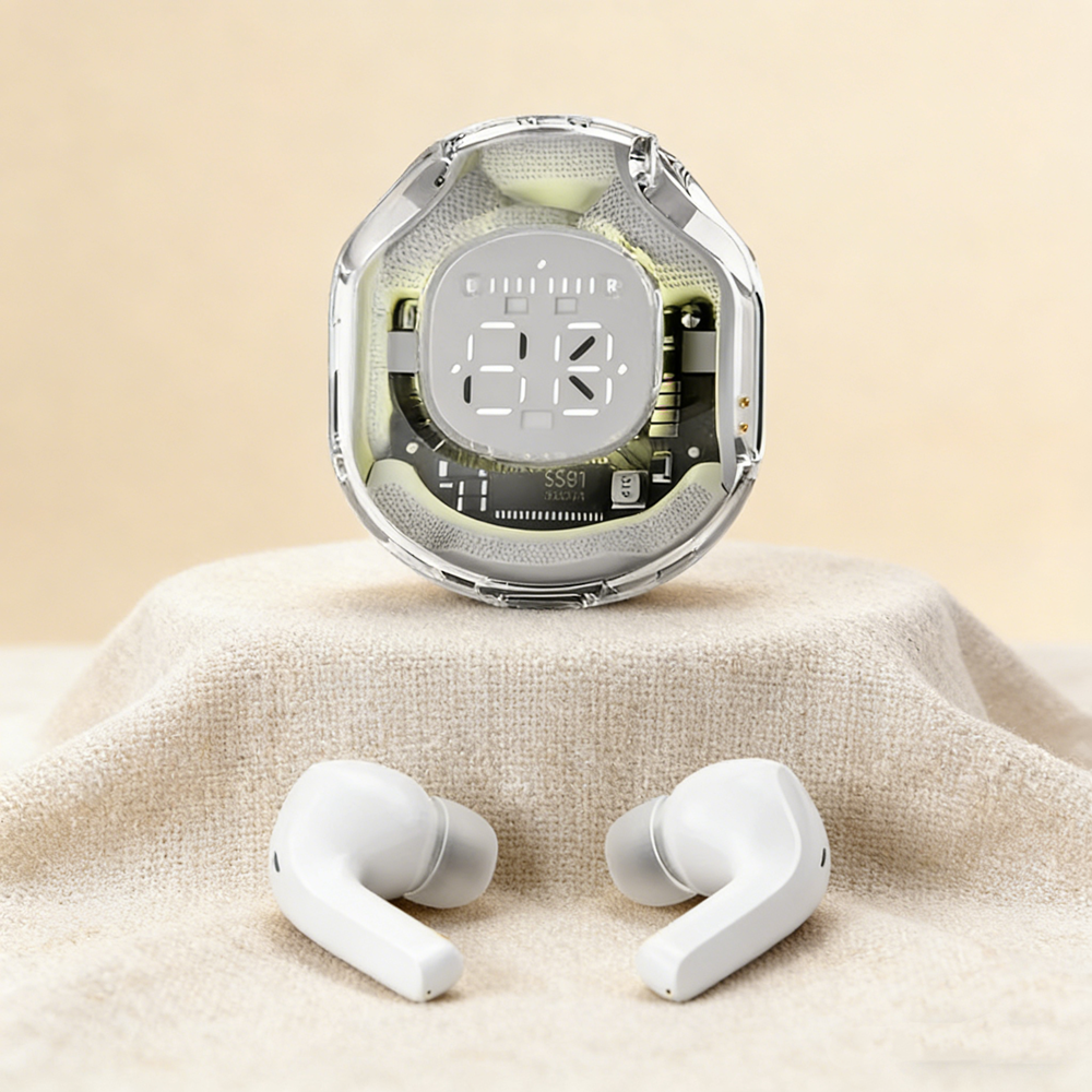 TWS Wireless Earbuds Bluetooth Sports Gaming Headset with Noise Reduction and Touch Control