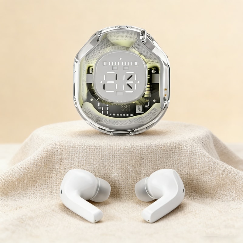 TWS Wireless Earbuds Bluetooth Sports Gaming Headset with Noise Reduction and Touch Control