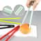 Silicone Kitchen Tongs Non Slip Heat Resistant Toast and BBQ Serving Clip