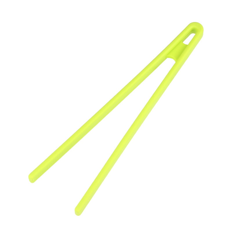 Silicone Kitchen Tongs Non Slip Heat Resistant Toast and BBQ Serving Clip