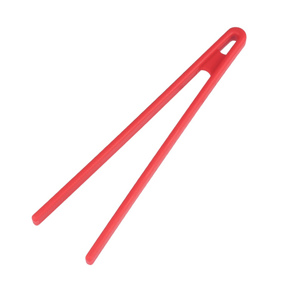 Silicone Kitchen Tongs Non Slip Heat Resistant Toast and BBQ Serving Clip