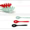 Silicone Pasta Fork Spaghetti Server Spoon With Wooden Handle Heat Resistant Noodle Server 1