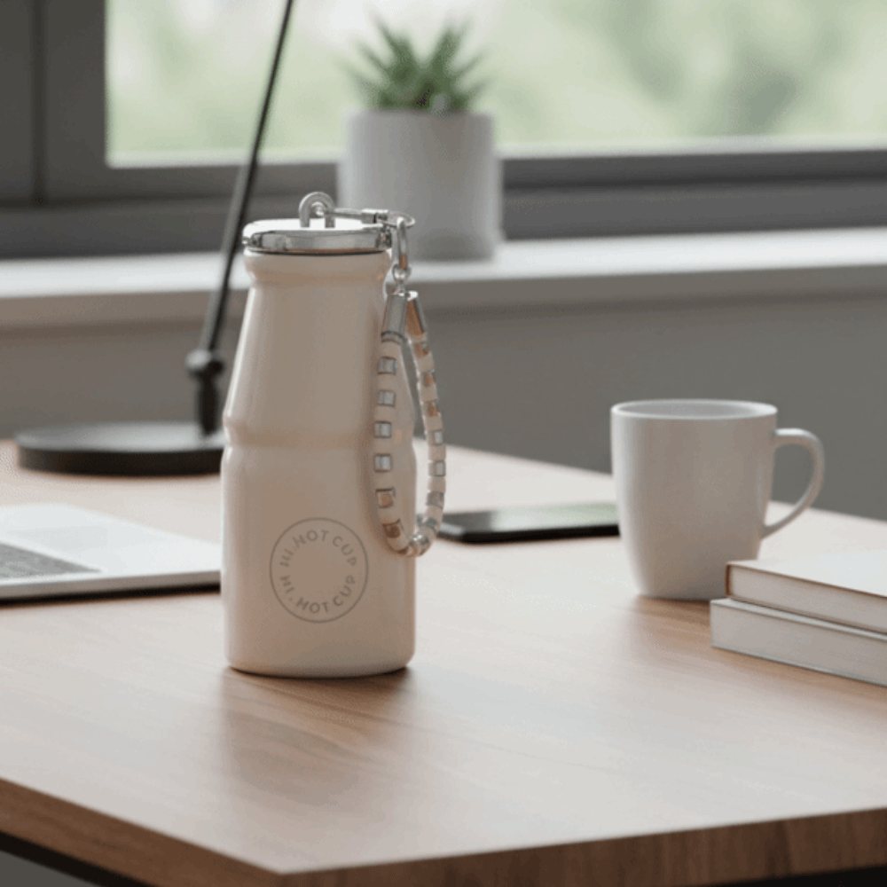 Mini Insulated Cup Leak Proof Stainless Steel Pocket Cup with Chain