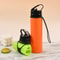 Collapsible Silicone Water Bottle for Travel Hiking and Sports