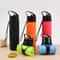 Collapsible Silicone Water Bottle for Travel Hiking and Sports