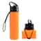 Collapsible Silicone Water Bottle for Travel Hiking and Sports
