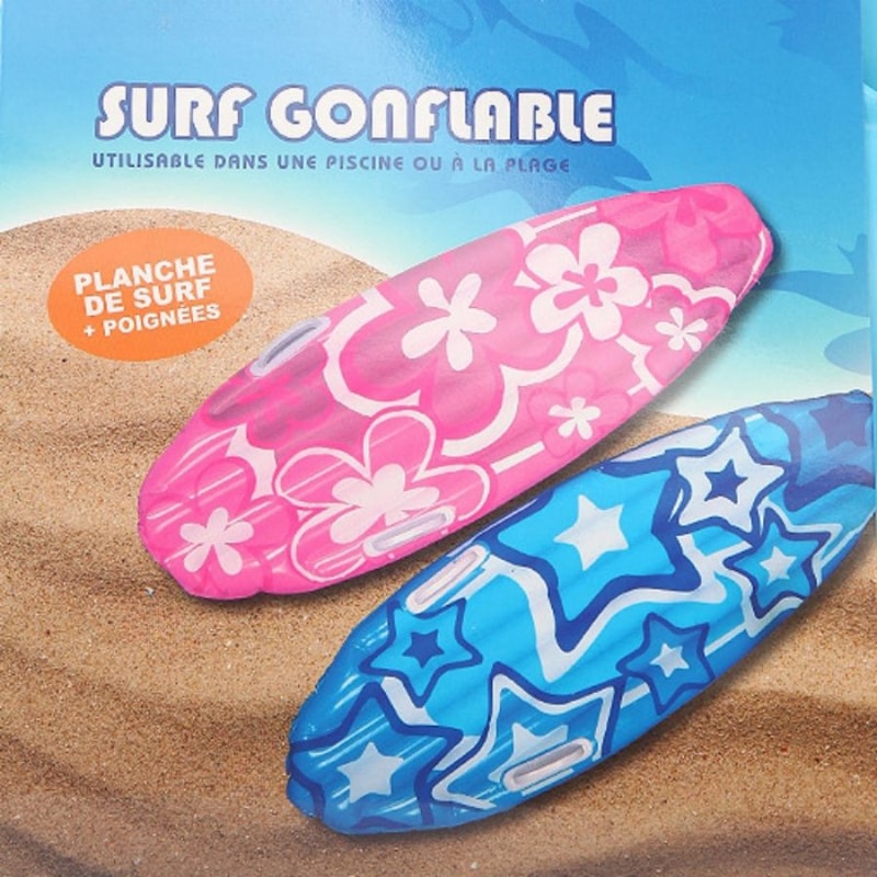Inflatable Surfboard Pool Toy For Luau Party Decorations And Beach Fun 1