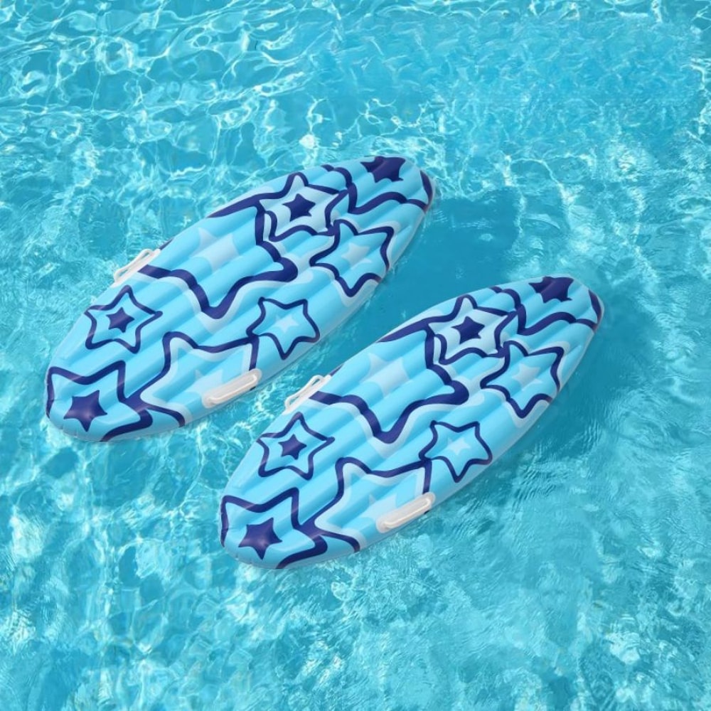 Inflatable Surfboard Pool Toy For Luau Party Decorations And Beach Fun 3