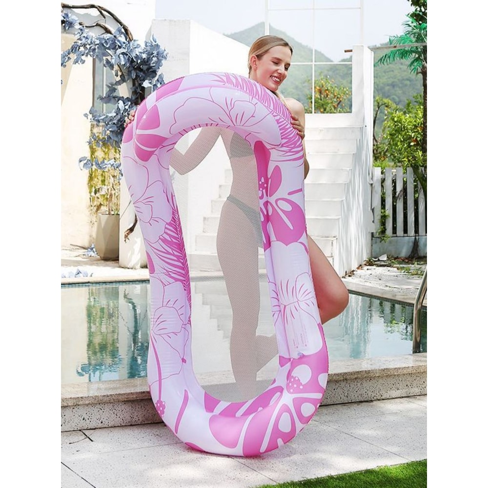 ComfortWave Inflatable Water Mat Pool Float Lounger For Lake Beach And Pool 4