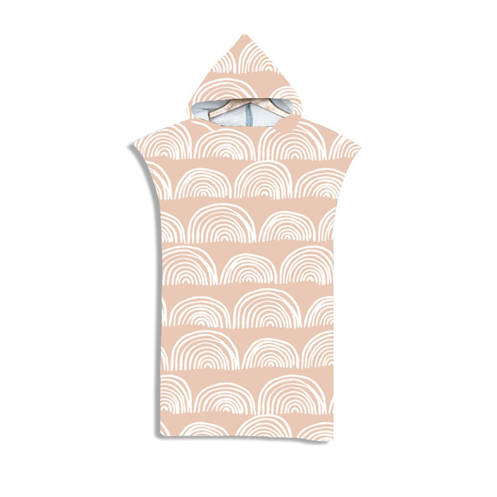 Quick Dry Microfiber Adult Hooded Towel Poncho Surf Changing Robe 8