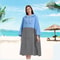 Quick Dry Microfiber Surf Changing Poncho Hooded Beach Towel For Adults 4