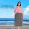 Quick Dry Microfiber Surf Changing Poncho Hooded Beach Towel For Adults 3