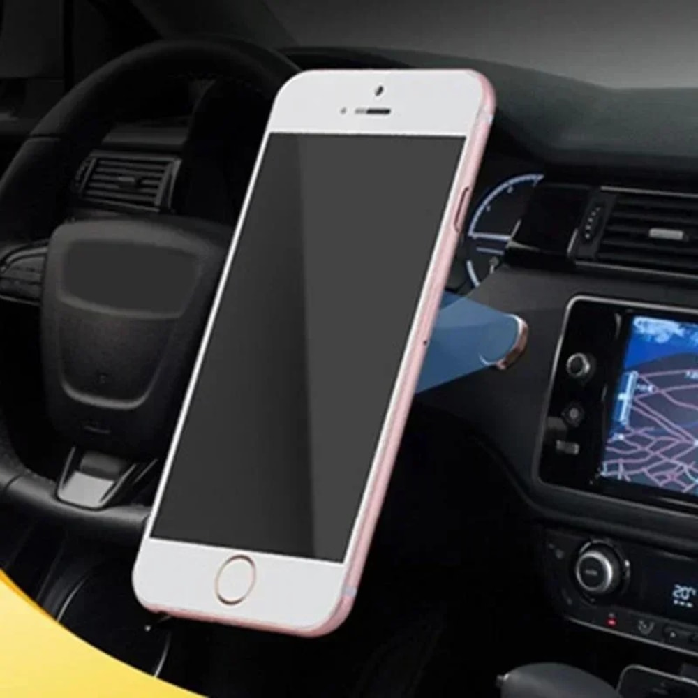 Magnetic Car Phone Holder Stick On Dashboard and Wall Mount