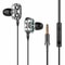 Heavy Bass Wired Earbuds with Mic for Gaming and Music