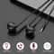 Secure Fit Sports Wired Earbuds with Mic and Stereo Sound