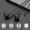 Secure Fit Sports Wired Earbuds with Mic and Stereo Sound
