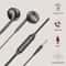 Secure Fit Sports Wired Earbuds with Mic and Stereo Sound