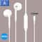 Secure Fit Sports Wired Earbuds with Mic and Stereo Sound