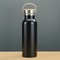 Bamboo Lid Insulated Water Bottle Stainless Steel Travel Thermos 4