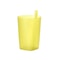Colorful kids straw cup with Built In Straw for Toddlers and Everyday Drinks