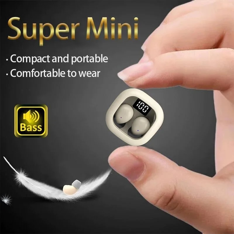 Mini Sleep Earbuds For Side Sleepers Wireless Bluetooth Earbuds With Mic 4