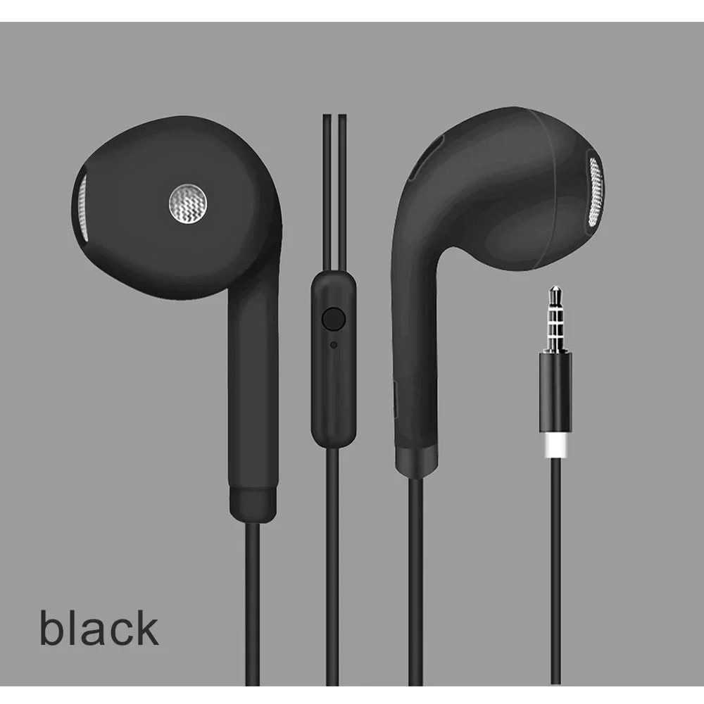 Macaron Wired In Ear Headphones With Microphone Noise Cancelling Colorful Earbuds 5