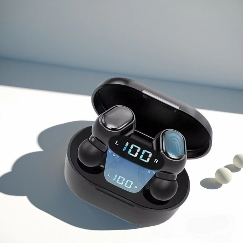 Bluetooth Earphones Sport Headset with Mic Noise Cancelling Wireless Earbuds