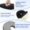 Memory Foam Orthopedic Donut Pillow for Hemorrhoid Relief and Sciatica Support Seat Cushion