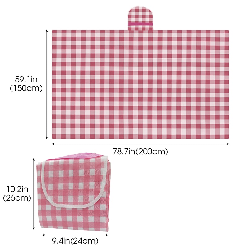 Oversized Waterproof Picnic Blanket And Sandproof Beach Mat 1
