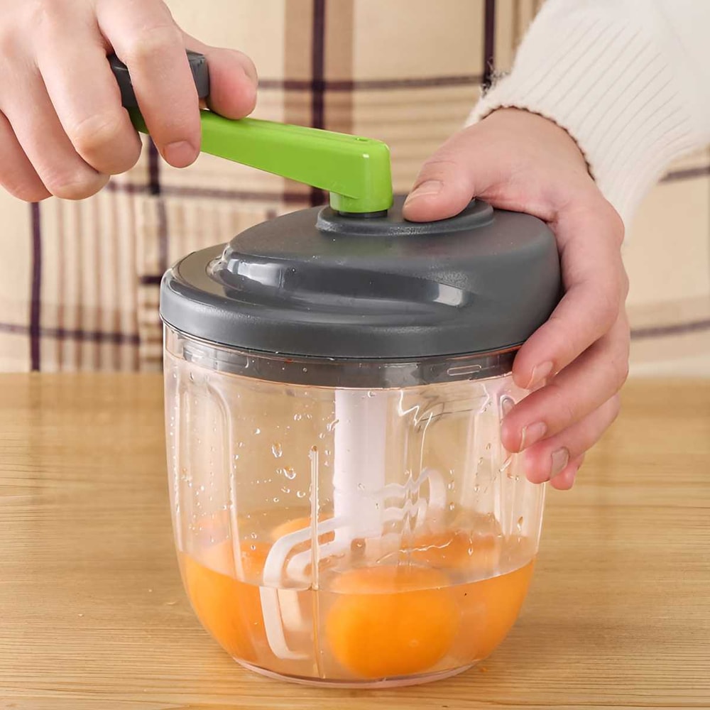 Manual Garlic Chopper & Multi Function Vegetable Processor