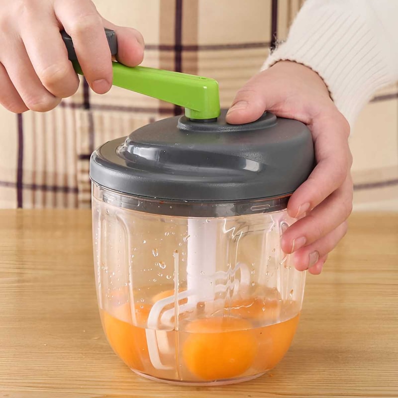 Manual Garlic Chopper & Multi Function Vegetable Processor