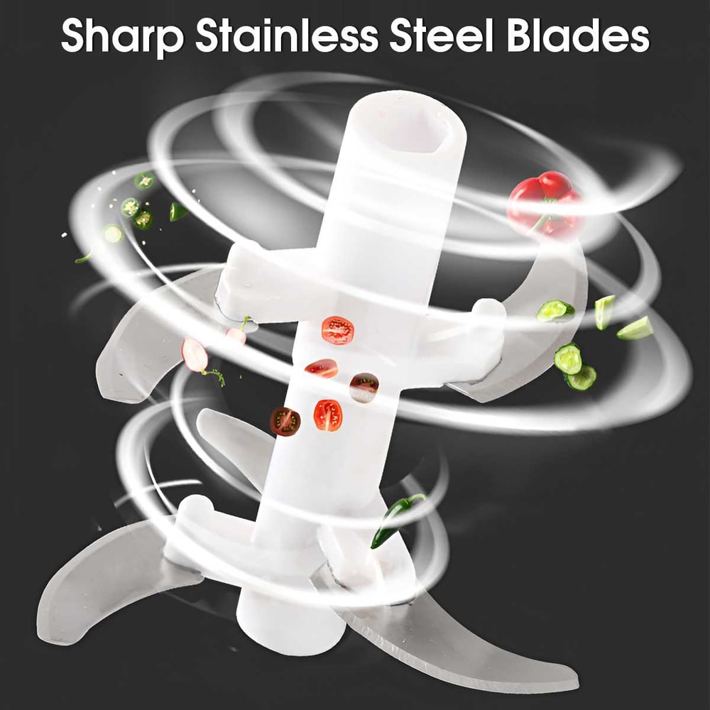 Manual Garlic Chopper & Multi Function Vegetable Processor