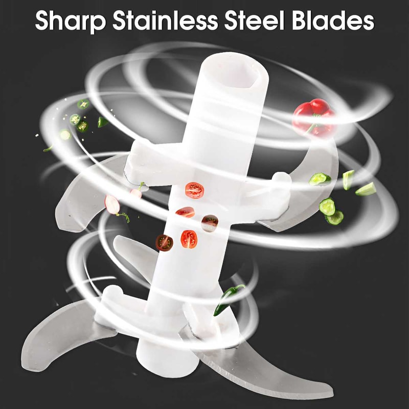 Manual Garlic Chopper & Multi Function Vegetable Processor