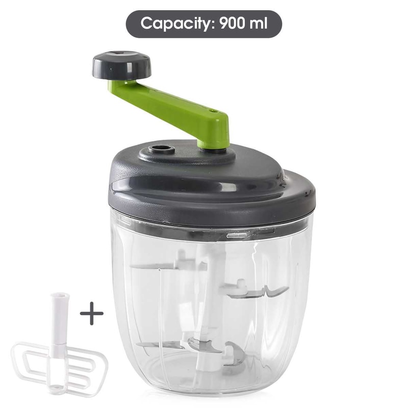 Manual Garlic Chopper & Multi Function Vegetable Processor
