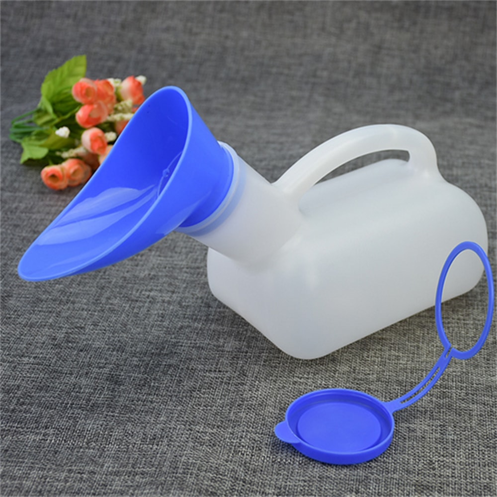 Unisex Portable Urinal Bottle Leak Proof Travel Toilet for Camping and Car Emergencies
