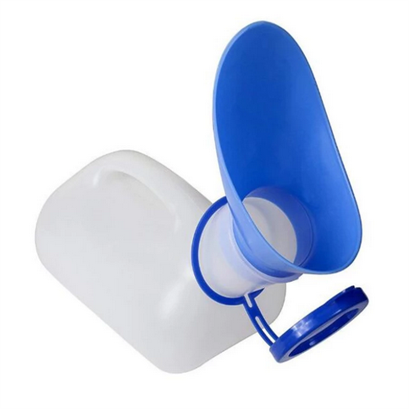 Unisex Portable Urinal Bottle Leak Proof Travel Toilet for Camping and Car Emergencies