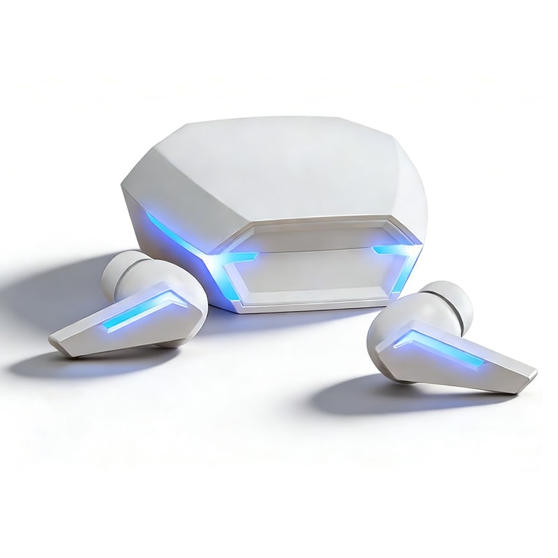 Pro Gaming TWS Earbuds Ultra Low Latency Wireless Sports Headphones with Mic and HiFi Sound