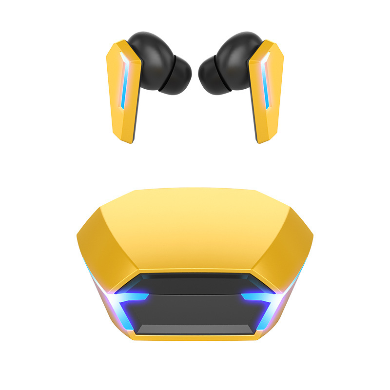 Pro Gaming TWS Earbuds Ultra Low Latency Wireless Sports Headphones with Mic and HiFi Sound