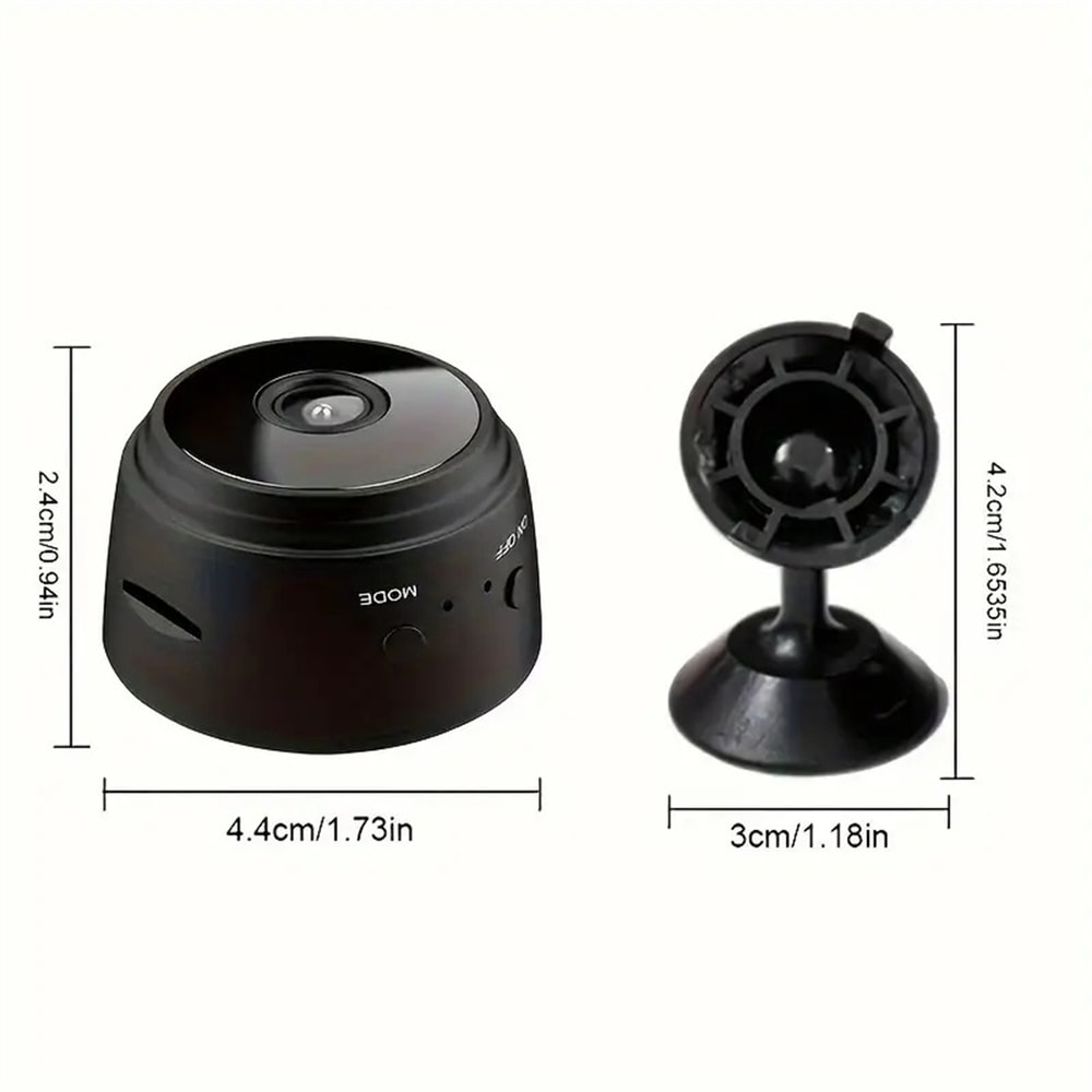 Wireless WiFi Home Security Camera With Night Vision And Magnetic Mount 3