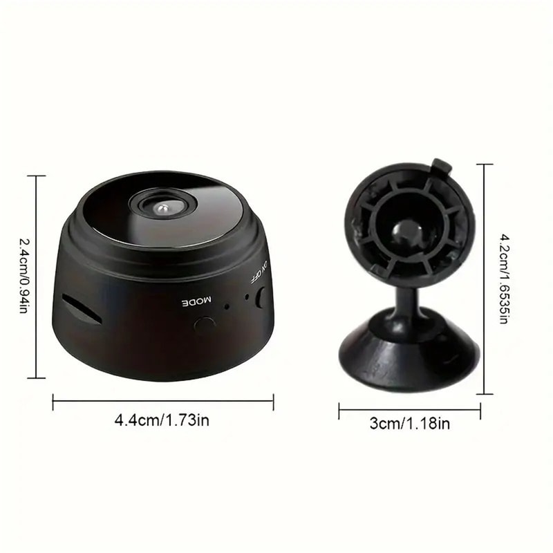 Wireless WiFi Home Security Camera With Night Vision And Magnetic Mount 3