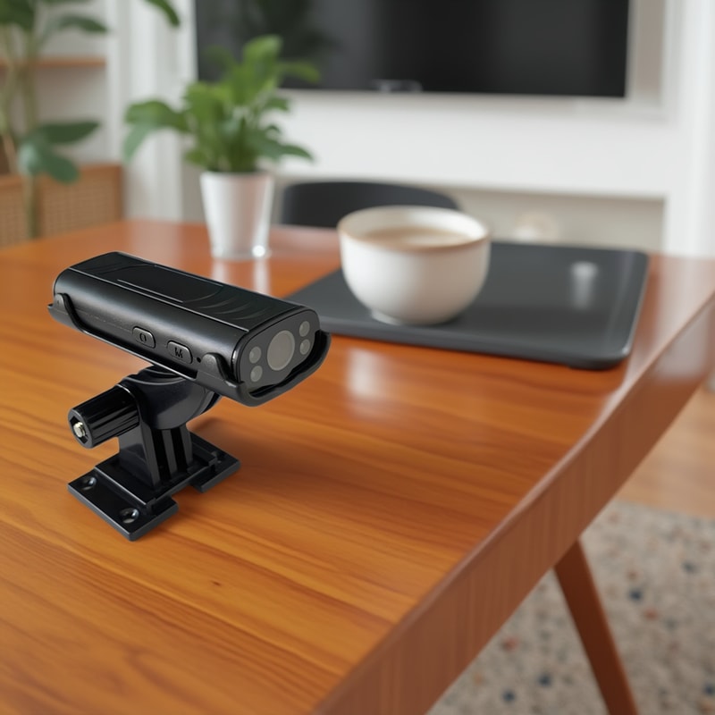 Smart Indoor Security Camera with Night Vision and Motion Detection for Total Home Peace of Mind