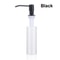 Stainless Steel Built in Kitchen Sink Soap Dispenser with Top Fill Design