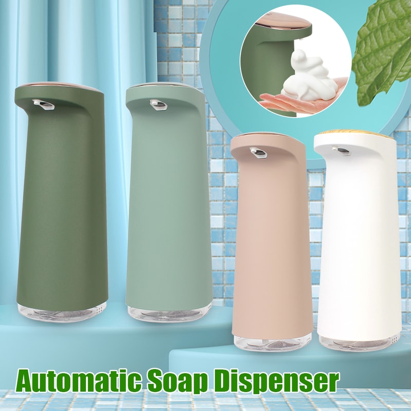 Touchless Automatic Foam Soap Dispenser USB Rechargeable Smart Sensor Pump