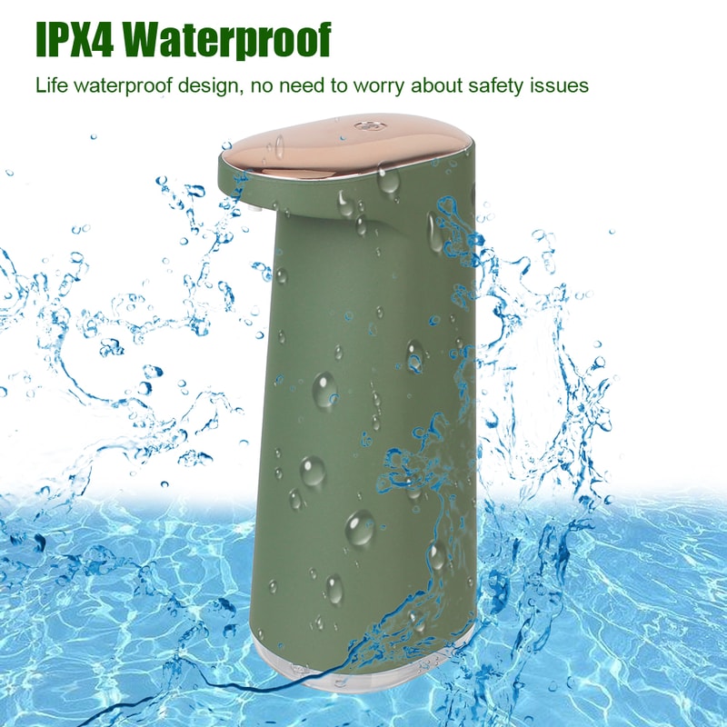 Touchless Automatic Foam Soap Dispenser USB Rechargeable Liquid Hand Washer 0