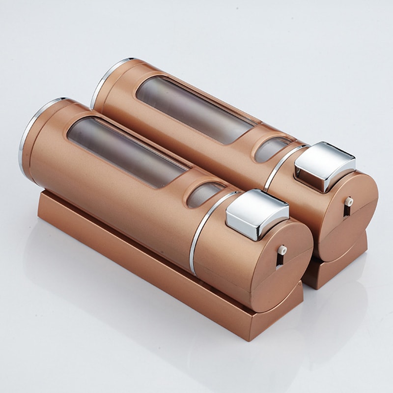 Wall Mounted Shower Dispenser Triple Pump For Shampoo Soap And Conditioner 1